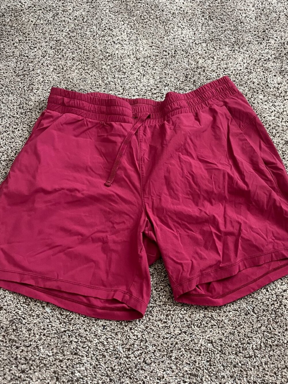 Tuff Athletics Size XL Womens Fuschia Pink Drawstring Activewear Shorts